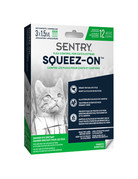 Sentry Sentry Squeez-On contre les puces pour chats