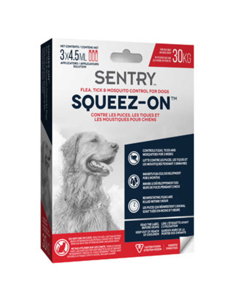 Sentry Sentry squeez-on contre les puces, tiques et moustiques