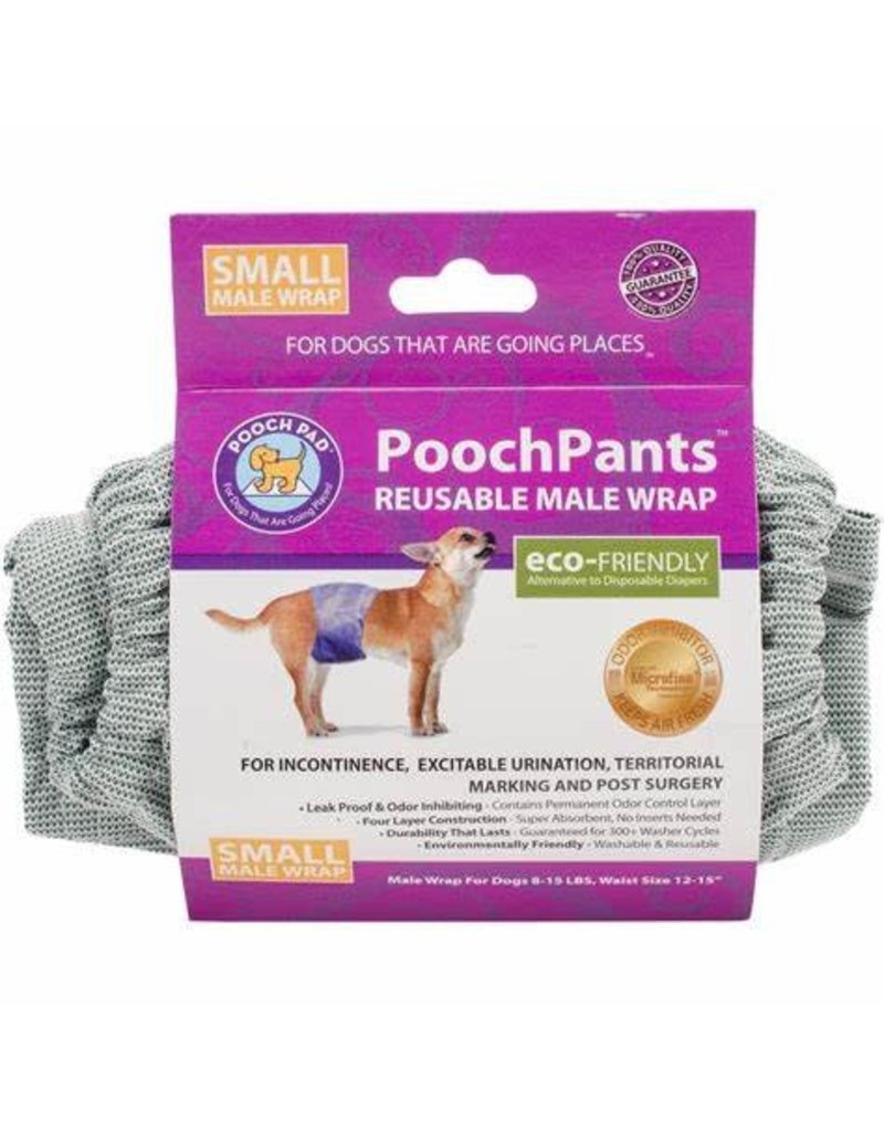 Poochpad PoochPants bande restrictive réutilisable pour mâles