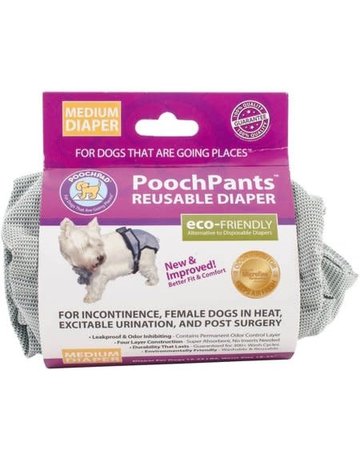 Poochpad Poochpants culotte hygiénique réutilisable pour femelles moyen