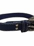 arizona Arizona collier bleu en cuir 18''