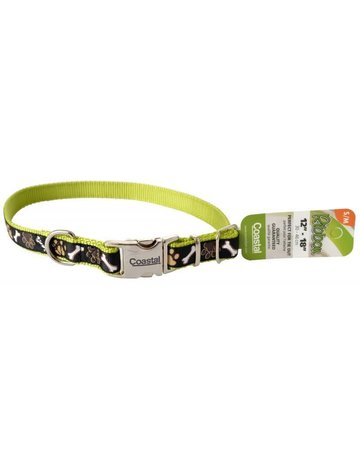 Coastal Coastal ribbon collier noir et vert