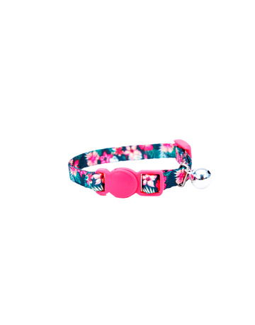 Li'l pals Coastal Li'l Pals collier de sécurité pour chat fleur tropical