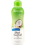 Tropiclean Tropiclean shampooing pour la mue lime et noix de coco 20oz