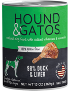 Hound&Gatos Hound&Gatos chien canard 13oz (12) .