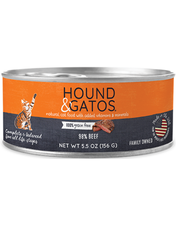 Hound&Gatos Hound&Gatos boeuf 5.5oz (24)