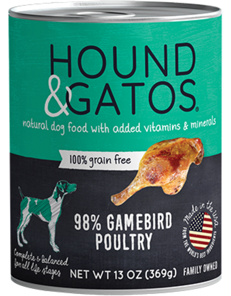 Hound&Gatos Hound&Gatos chien volailles 13oz (12) .