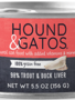 Hound&Gatos Hound&Gatos chat truite canard 5.5oz (24)