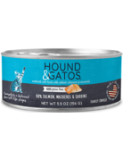 Hound&Gatos Hound&Gatos chat saumon, maquereau et sardine 5.5oz (24)