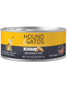 Hound&Gatos Hound&Gatos chat poulet 5.5oz (24)
