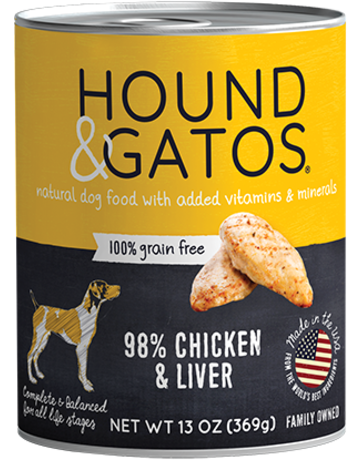 Hound&Gatos Hound&Gatos chien poulet 13oz (12)