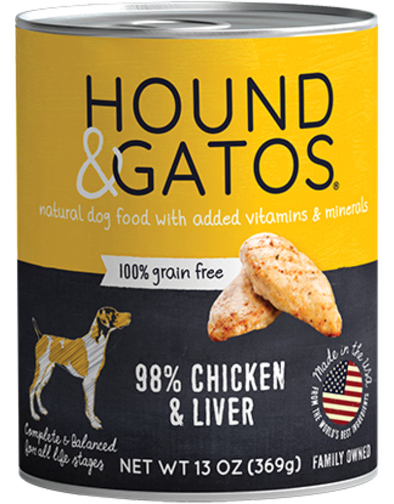 Hound&Gatos Hound&Gatos chien poulet 13oz (12)