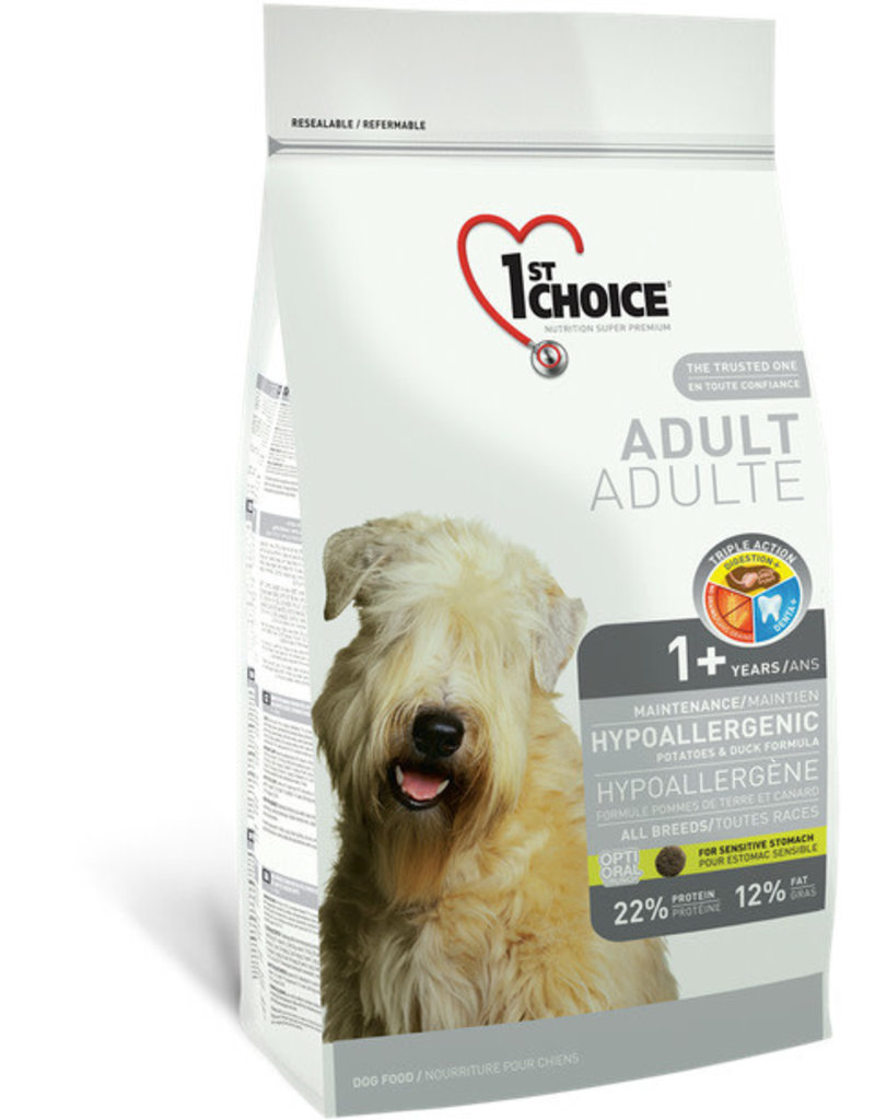 1st choice 1st Choice chien adulte canard hypoallergène