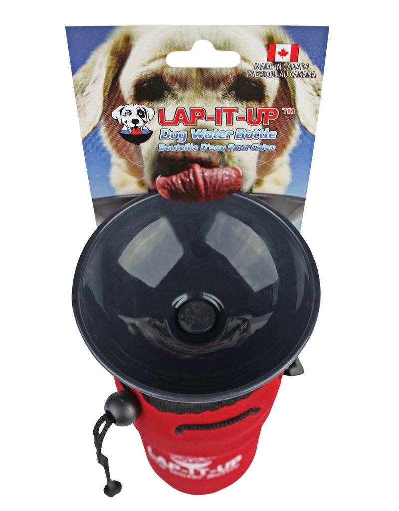 Lap-it-up Lap-it-up bouteille d'eau pour chien rouge ,