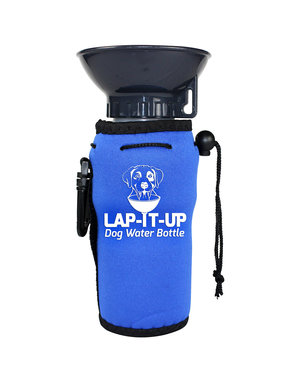 Lap-it-up Lap-it-up bouteille d'eau pour chien bleue ,