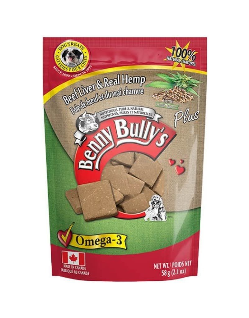 Benny bullys Benny Bully foie de bœuf et chanvre 58g (12)