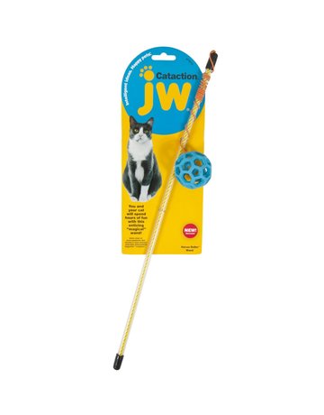 Jw JW Cataction baguette avec balle hol-ee roller pour chats