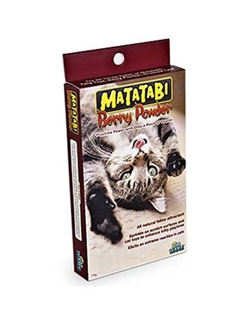 CritterWare Critterware Matatabi poudre de fruits pour chats 0.35 oz .