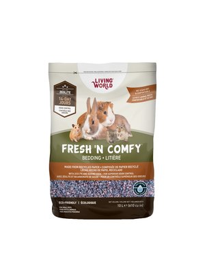 Living World Living world fresh'n comfy litière confetti 10 litres