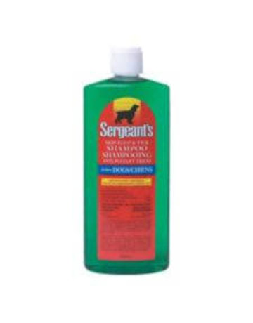 Sergeant Sergeant's shampooing anti-puces et tiques chien 355ml