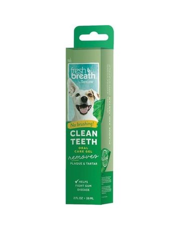 Tropiclean Tropiclean fresh breath gel nettoyant pour les dents de chiens 2oz