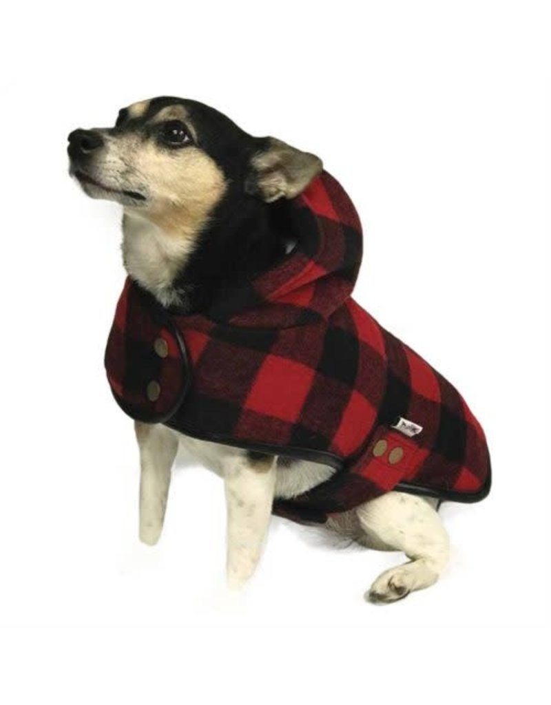 Doggie-q Doggie-q lumberjacket rouge