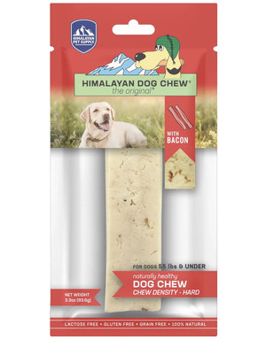 Himalayan pet supply Himalayan Chew fromage de yak grand au bacon 93g