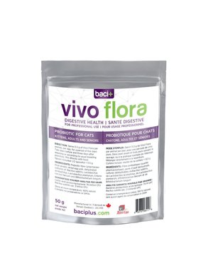 Baci+ Baci+ Vivo Flora pour chat 50g -