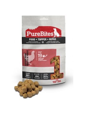 Purebites Purebites chien toppers au poulet 85g