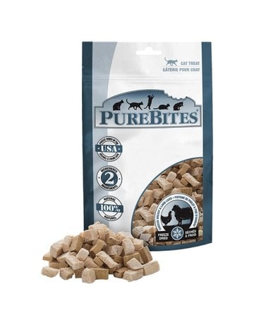 Purebites Purebites chat au poulet et agneau 28g .