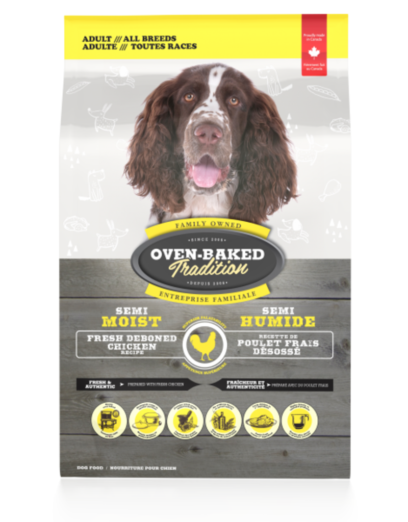 Oven-baked Oven-baked nourriture semi-humide pour chien au poulet 20lb