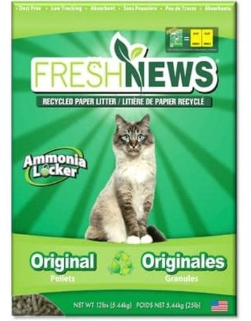 Fresh news Fresh news litière de papier recyclé 12lb