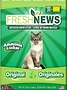 Fresh news Fresh news litière de papier recyclé 12lb