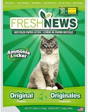 Fresh news Fresh news litière de papier recyclé 25lb