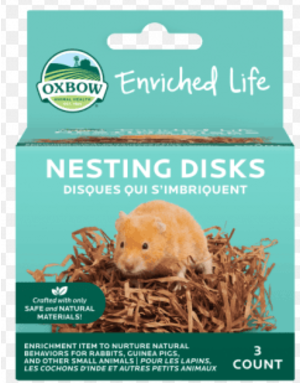 Oxbow Oxbow disques qui s'imbriquent petits rongeurs .