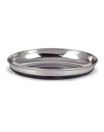 OurPets OurPets bol oval en stainless steel //