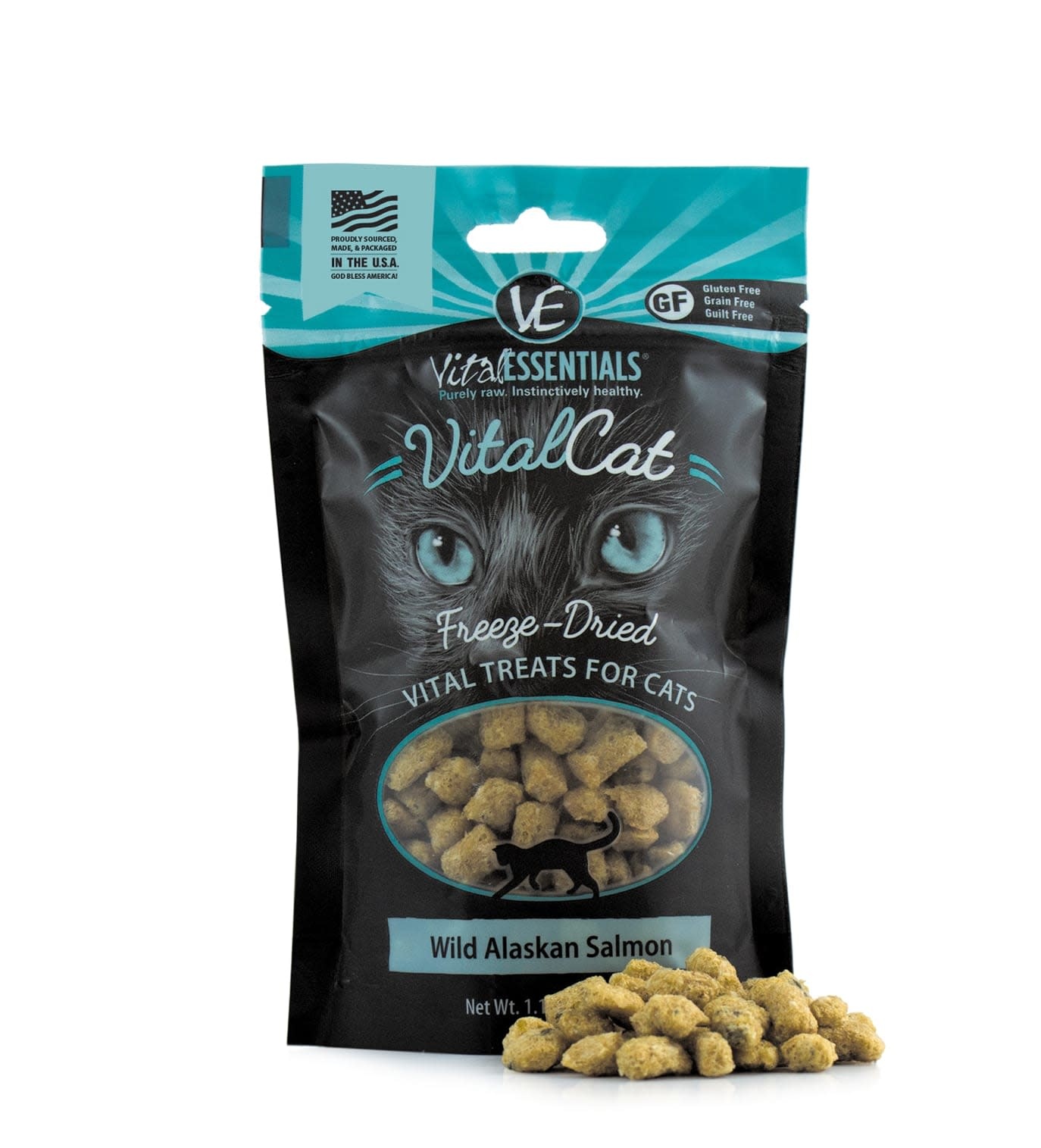 Vital Cat Essentials chat saumon sauvage 1oz . Domaine Animal