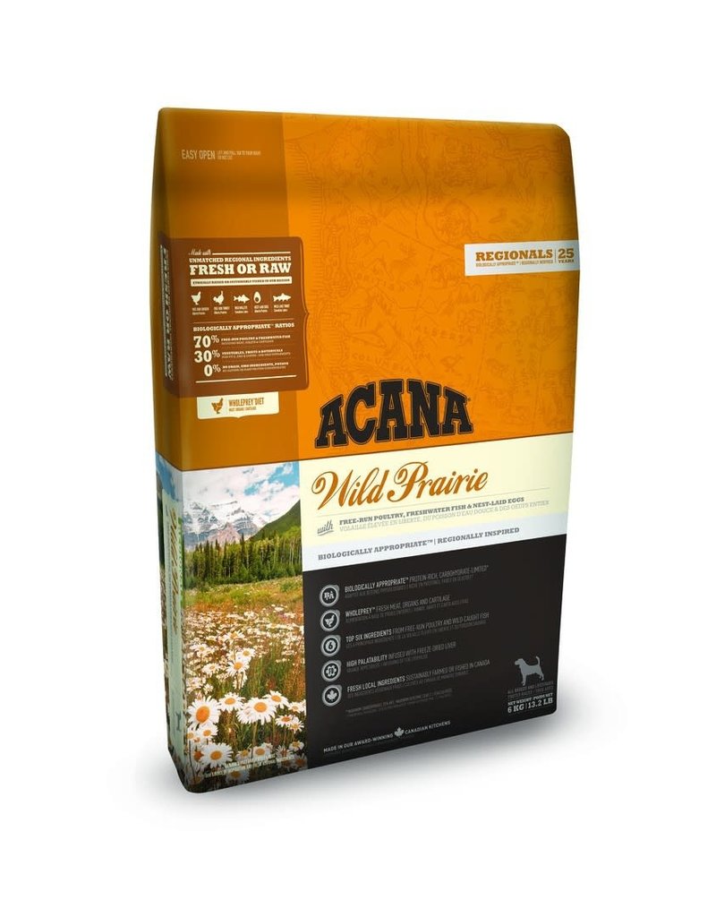 Acana Acana Regionals chien prairies sauvage 11.4kg