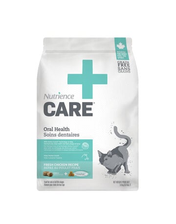 Nutrience Nutrience care+ chat soins dentaires 8.4lb