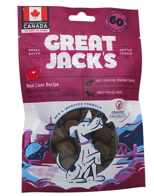 Canadian Jerky Canadian Jerky Great Jack's chien foie réel 2oz