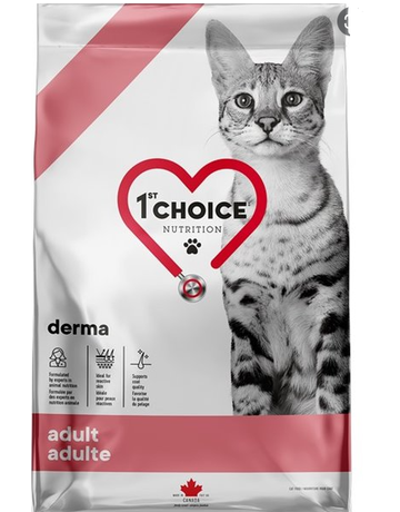 1st choice 1st Choice chat adulte derma 4.54 kg. DIS