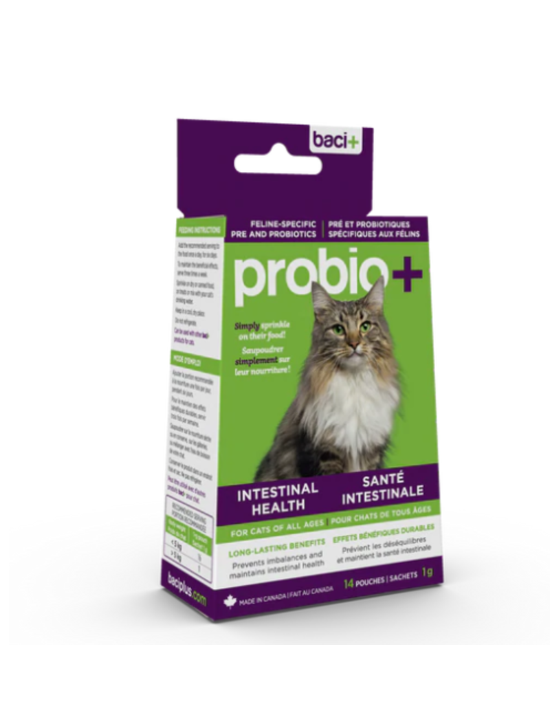Baci+ Baci+ Probio+ pré et probiotiques pour chats 14 sachets 1g