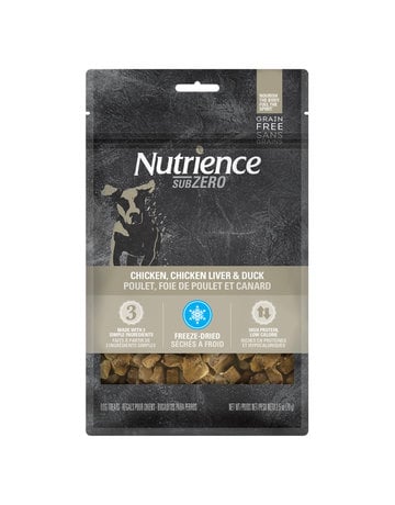 Nutrience Nutrience subzero chien poulet, foie et canard lyophilisé 70g