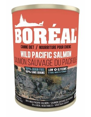 Boreal Boréal conserve  chien sans grains saumon sauvage 690gr (12)