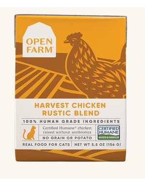 Open Farm Open Farm chat mélange au poulet 156 g (12)