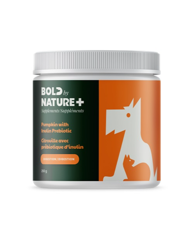 Bold raw Bold by Nature+ citrouille avec prébiotiques d'inuline 250g