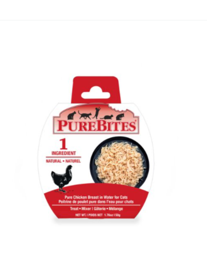 Purebites Purebites chat poitrine de poulet dans l'eau 50g (12)