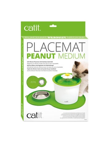 Catit Catit napperon forme d'arachide vert moyen -