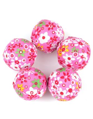 Wonpet Wonpet balle à motif floral rose  à l'unité (50)