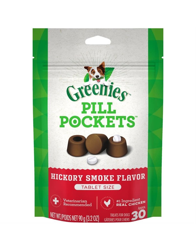 Greenies Pill Pocket saveur de fumé pour chien 3.2oz